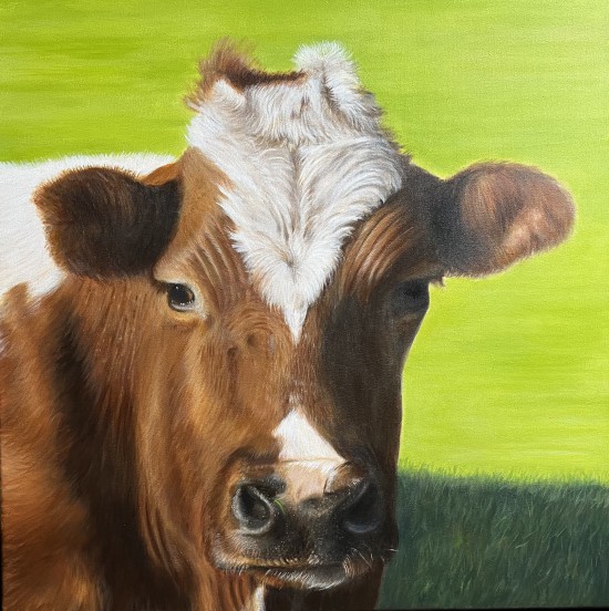 Jolanda (acryl 50 x 50 cm) Verkocht